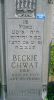 Headstone: Beckie Chwat Headstone: Beckie Chwat