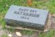 Headstone: Baby Boy (Avrohom) Nathanson Headstone: Baby Boy (Avrohom) Nathanson