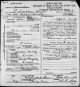 Death Certificate (front): Meyer Mintz Death Certificate (front): Meyer Mintz
