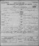 Death Certificate (front): Frank Palefsky Death Certificate (front): Frank Palefsky